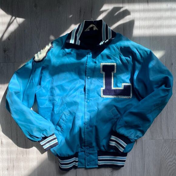 Neff Other - Vintage NEFF Varsity Bomber Jacket Size M